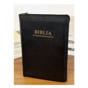 biblia cu explicatii si concordanta
