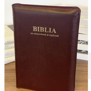 biblia cu explicatii si concordanta