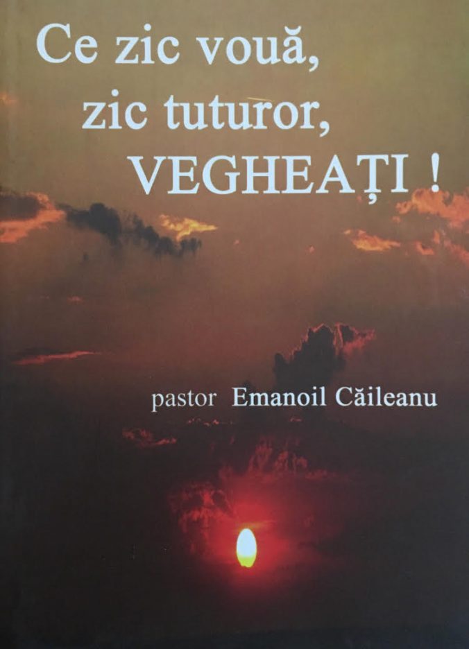 ce zic voua zic tuturor, vegheati