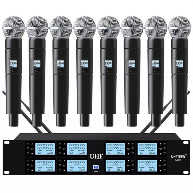 UHF proffesional wireless microphone system