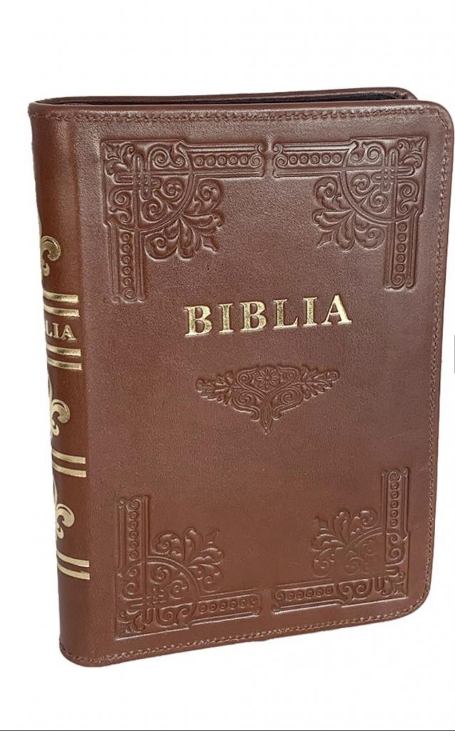 biblie medie , piele, fermoar,index - Image 2
