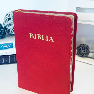 biblia medie rosie