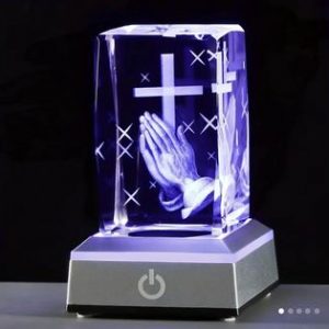 ornament de cristal luminat