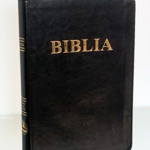 Biblia format mare de piele.