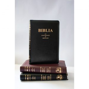 biblia cu explicatii si concordanta cu fermoar