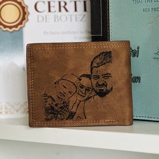 portofele personalizate de piele