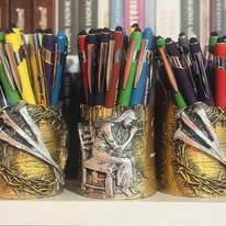 Set 5+1 gratis pixuri colorate cu verset biblic