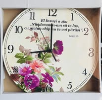 Ceas de perete inflorat,1