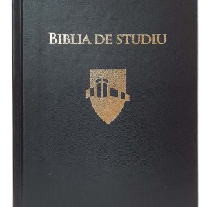 Biblia de studiu Andrews, mare, coperta cartonata, neagra