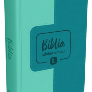 Biblia adolescentului - marime mica, coperta imitatie piele, verde, trad. Cornilescu