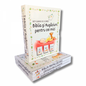 Biblia și rugăciuni pentru cei mici - Set cadou cu 3 cărți