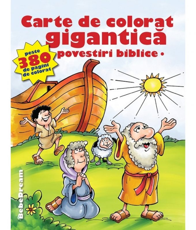 Carte de colorat gigantică. Povestiri biblice