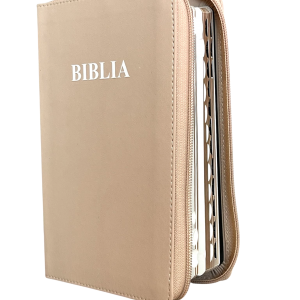 Biblia - bej - format mediu, ediție de lux