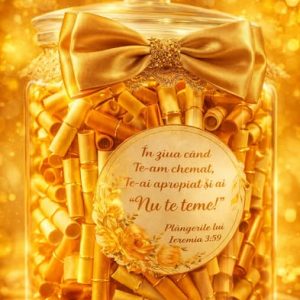 Borcan cu  375 versete de lux