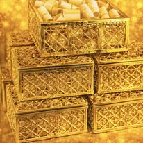 Cutiute cu versete aurii