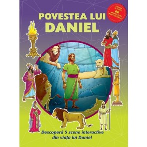 Povestea lui Daniel - carte cu abțibilduri reutilizabile